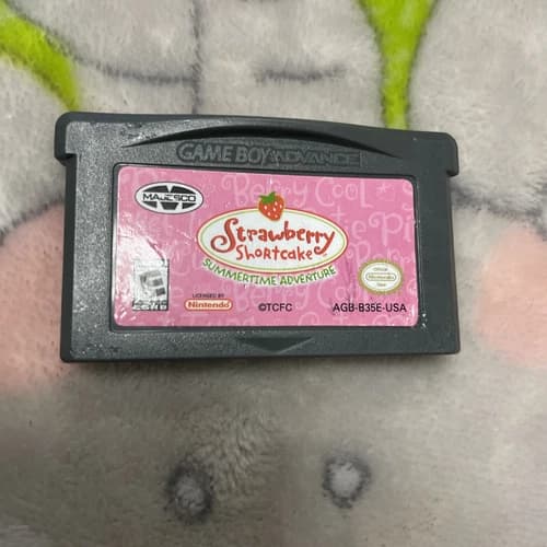 Strawberry Shortcake: Summertime Adventure (Gameboy Advance, 2004), Game Only VG