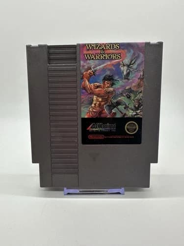 Wizards and Warriors Authentic, Tested - NES