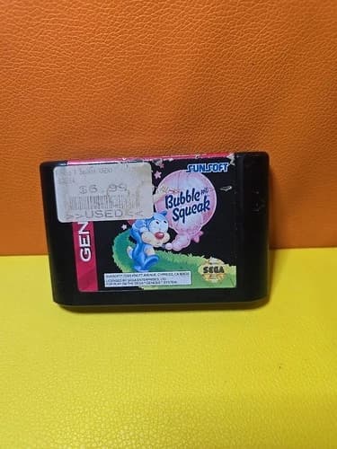 Bubble and Squeak Sega Genesis Game Cartridge Only Tested Working