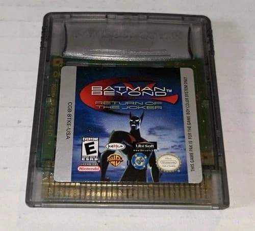 Batman Beyond Return of the Joker (Nintendo Game boy Color GBC) AUTHENTIC