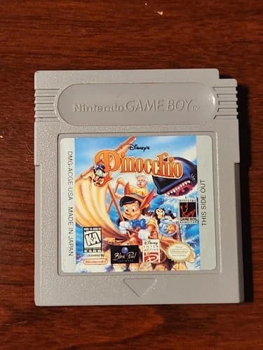 Disney's Pinocchio (Nintendo Game Boy, 1996) Cartridge Only Authentic & TESTED