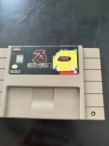 SNES - Mortal Kombat 3 - Super Nintendo, 1995 Game Cartridge Only