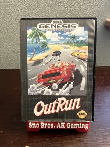 OutRun for Sega Genesis, CIB, authentic, tested
