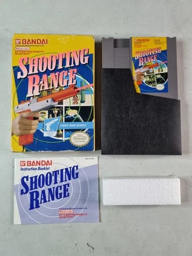 Shooting Range (Nintendo Entertainment System, 1989) CIB Complete