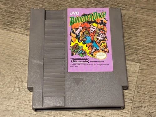Boulder Dash Nintendo Nes Cleaned & Tested Authentic