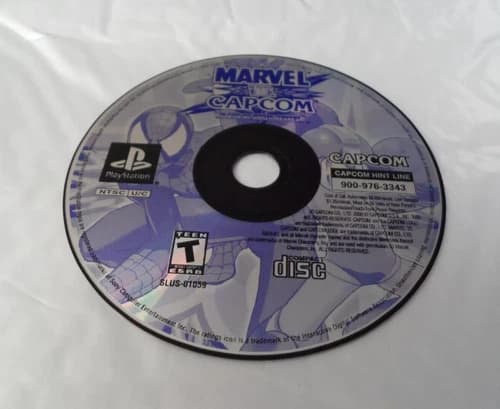 Marvel vs. Capcom: Clash of Super Heroes (Sony PlayStation 1, 2000) *disc only*