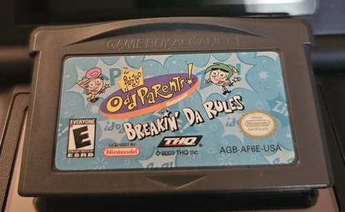 THQ Fairly Oddparents! Breakin' Da Rules Nintendo Game Boy Advance 2003 NTSC-U/C