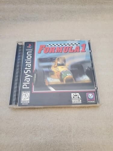 Formula 1 Sony PlayStation PS1 1996 Complete W/ Manual