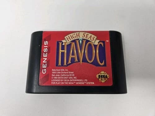 High Seas Havoc (Sega Genesis, 1993) Cartridge Only