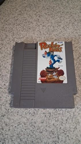 Rockin' Kats (Nintendo NES, 1991) Authentic Cartridge Only Tested