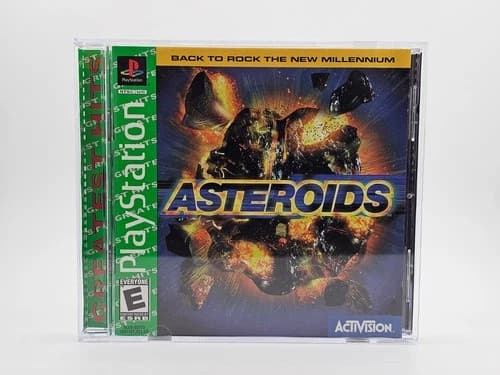 Sony Playstation 1 PS1 Asteroids Greatest Hits CIB Cleaned & Tested