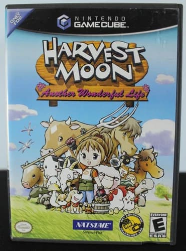 Nintendo GameCube: Harvest Moon: Another Wonderful Life (2005) CIB w/Reg Card