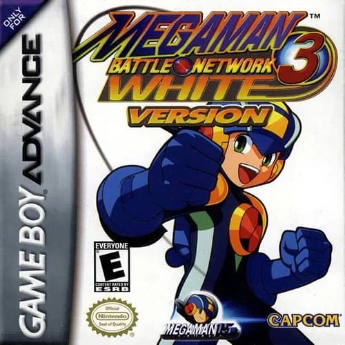 Mega Man Battle Network 3: White Version - Game Boy Advance GBA Game