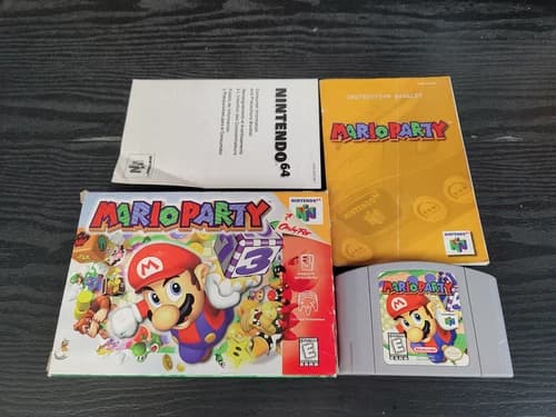 Mario Party N64 Complete In Box CIB Great Shape Nintendo 64