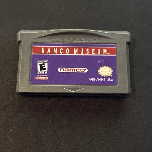 Namco Museum (Nintendo Game Boy Advance, 2001) GBA Cartridge Tested