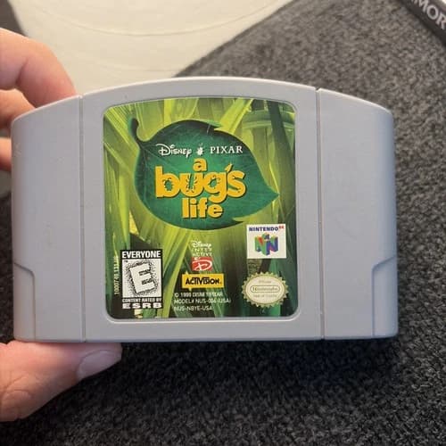 A Bug's Life Disney Pixar Nintendo 64 N64 Original Authentic Game!