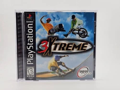 Sony Playstation 1 PS1 3XTreme CIB Cleaned & Tested
