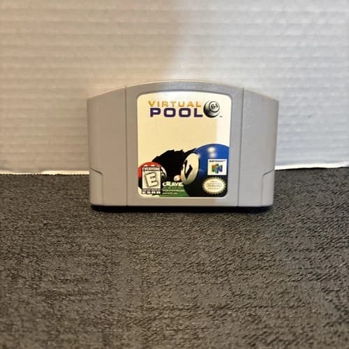 Virtual Pool N64 Nintendo 64 Cartridge Only