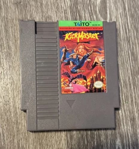 Kick Master (Nintendo) NES (Tested & Works Well!) Authentic!