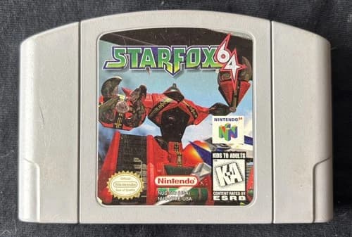 Authentic Star Fox 64 Nintendo 64 N64 - Tested - 07 Stamp OEM