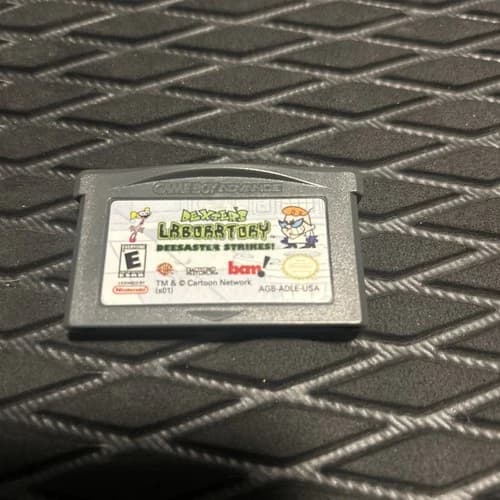 Dexter's Laboratory: Deesaster Strikes (Nintendo Game Boy Advance) Cart Only