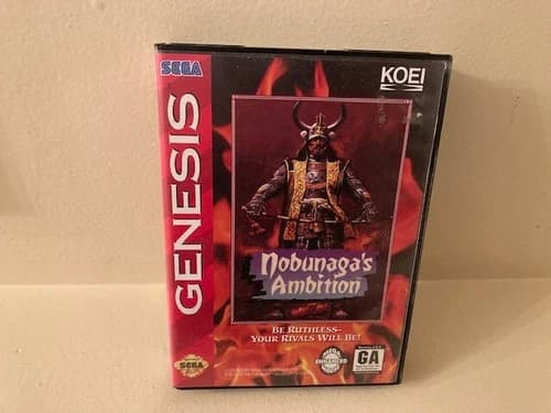 SEGA GENESIS NOBUNAGA'S AMBITION