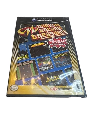Midway Arcade Treasures (Nintendo GameCube, 2003) CIB W/ Reg Card