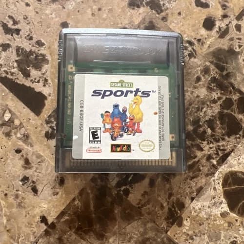 NINTENDO GAMEBOY COLOR SESAME STREET SPORTS - GAME