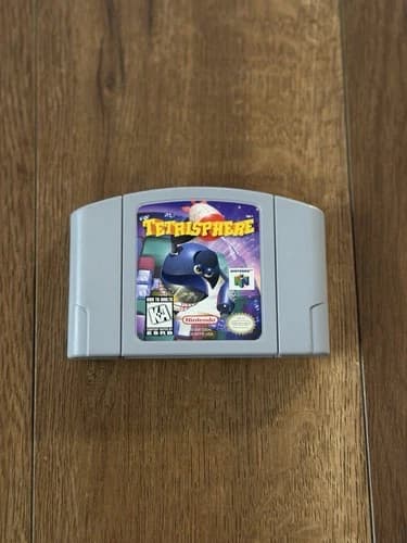 Tetrisphere (Nintendo 64, 1997), N64, Authentic, Tested Fast Shipping!