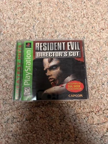 Resident Evil Director's Cut Greatest Hits Original Playstation 1 PS1