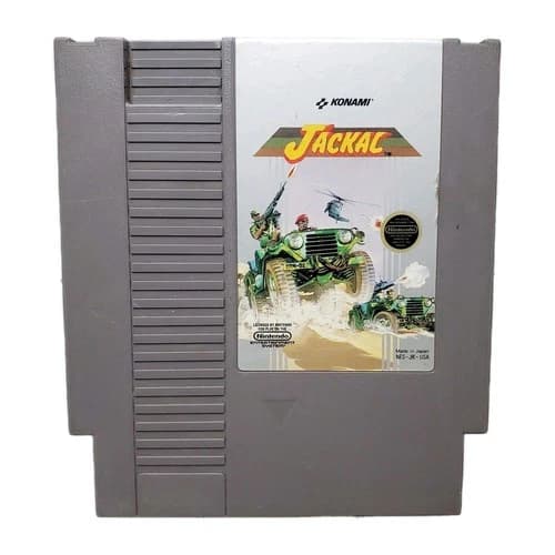Jackal (Nintendo NES, 1987) Authentic ~ Cartridge Only ~ Tested & Working!