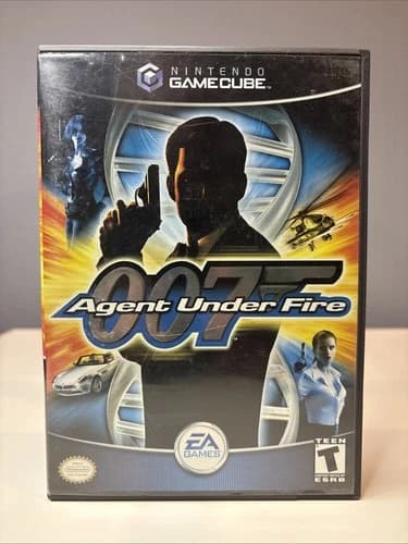 James Bond 007 in Agent Under Fire (Nintendo GameCube, 2003) Complete, Manual