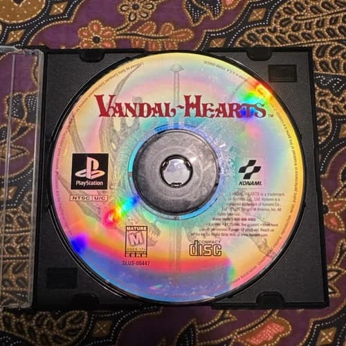 Vandal Hearts PS1 PlayStation 1 Disc Only