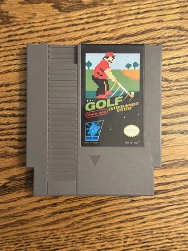Golf Nintendo NES Authentic, Cleaned, Tested, Free Shipping