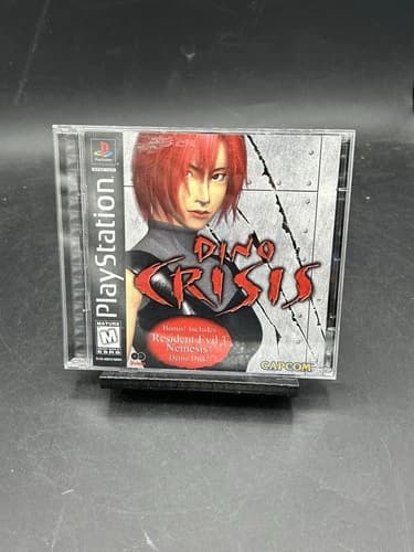 Dino Crisis (Sony PlayStation 1, PS1, 1999) CIB Complete