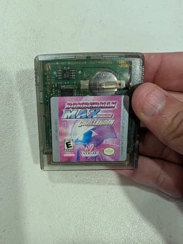 Bomberman Max Red Challenger (Nintendo GameBoy Color, 2000) Cartridge Only
