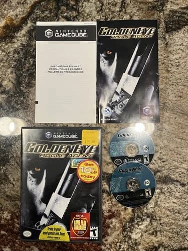 GoldenEye: Rogue Agent (Nintendo GameCube, 2004) Complete 007 Tested CIB