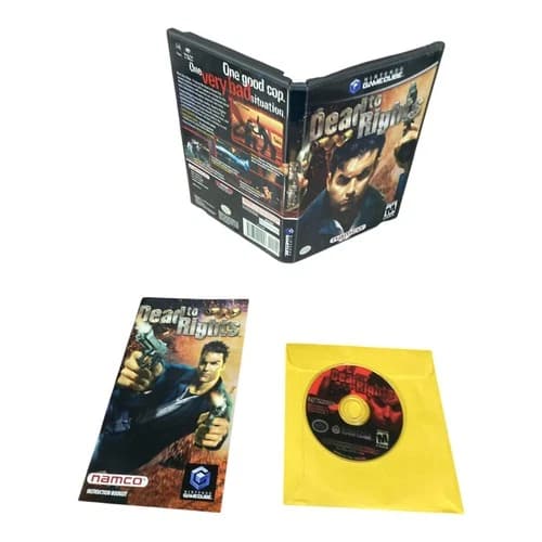 Nintendo GameCube NGC CIB COMPLETE TESTED Dead to Rights