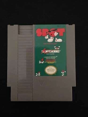 Spot: The Video Game! Nintendo NES Arcadia System NTSC-U/C Cartridge