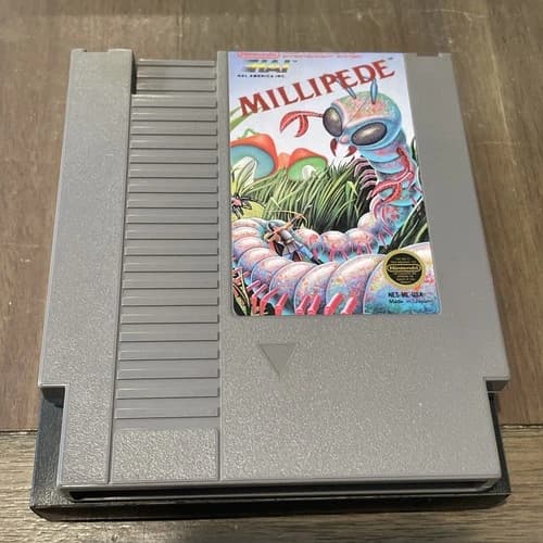 HAL America Inc. Millipede Nintendo NES Arcade NTSC-U/C Centipede Series Game