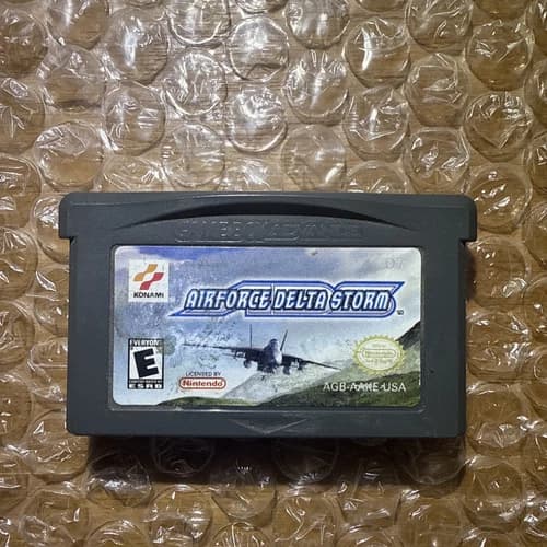 AirForce Delta Storm (Nintendo Game Boy Advance, 2002) GBA Authentic Tested
