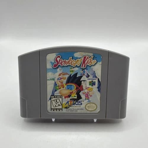 Atlus Snowboard Kids Nintendo 64 n64 Tested Working Authentic