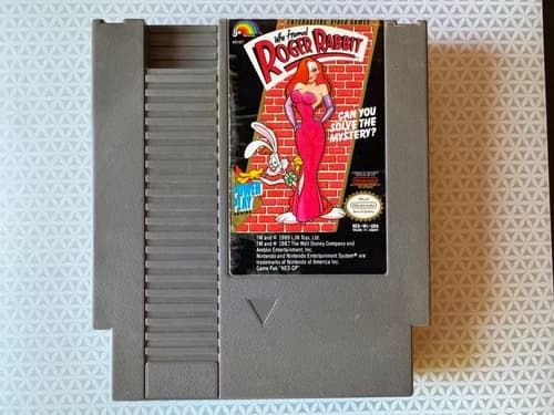 Who Framed Roger Rabbit (Nintendo NES 1989) Cartridge Only TESTED WORKING!