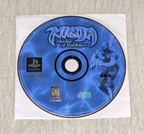 Ninja: Shadow of Darkness (PlayStation PS1) Disc Only TESTED Working!