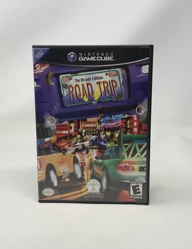 Road Trip The Arcade Edition Nintendo GameCube Complete CIB Pristine Disc Tested