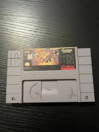 Aaahh Real Monsters (Nickelodeon SNES Super Nintendo) Cart Only Tested