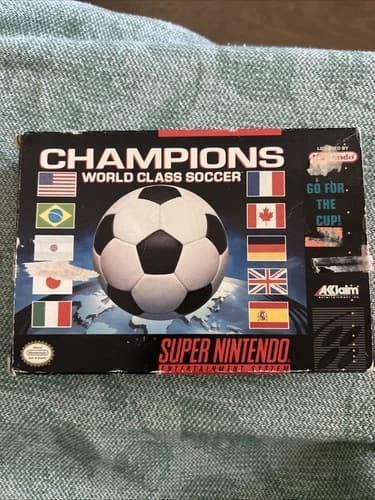 Champions World Class Soccer for Nintendo SNES