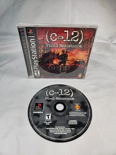 C-12 Final Resistance (Sony PlayStation 1 PS1, 2002)