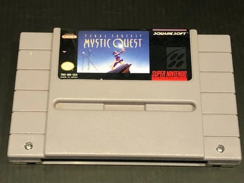 Final Fantasy: Mystic Quest (Super Nintendo, 1992) Tested & Working!