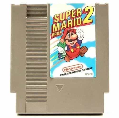 Super Mario Bros 2 - NES - CARTRIDGE ONLY -